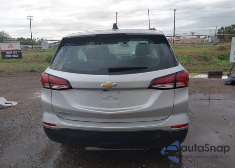 2022 Chevrolet Equinox Fwd Ls из США, поврежденный, VIN 3GNAXHEV9NS114301